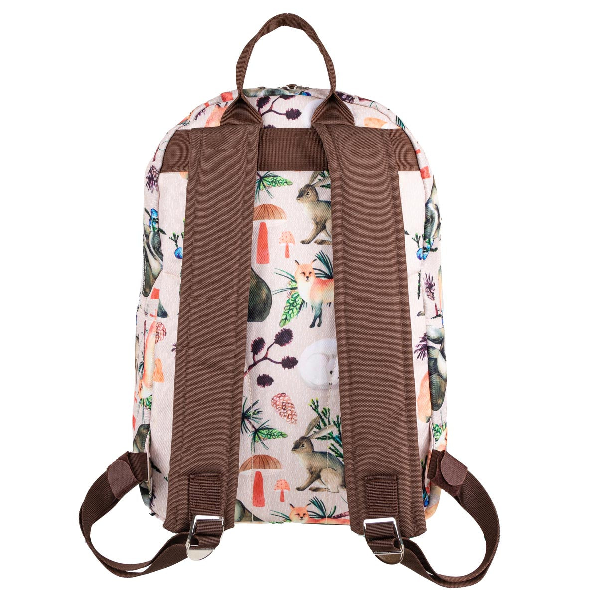 Fauna-reppu iso, beige