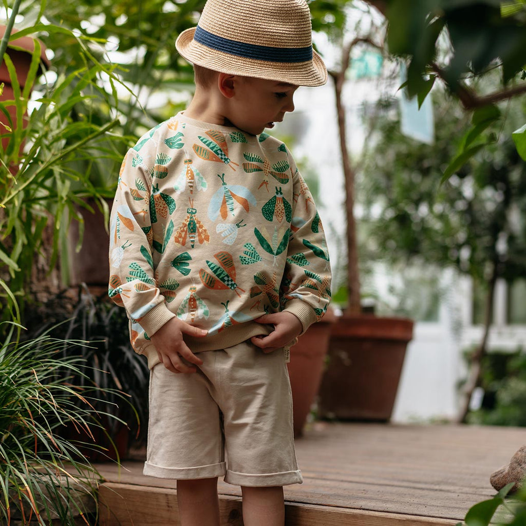 Mille-shortsit, beige