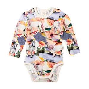 Poppy-body, luonnonvalkoinen